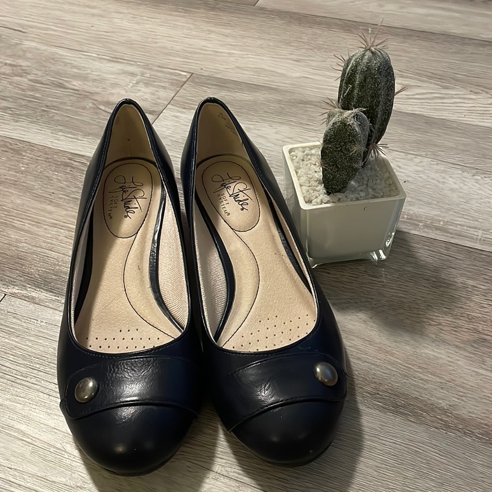 Life Stride soft support system 7.5M in navy blue